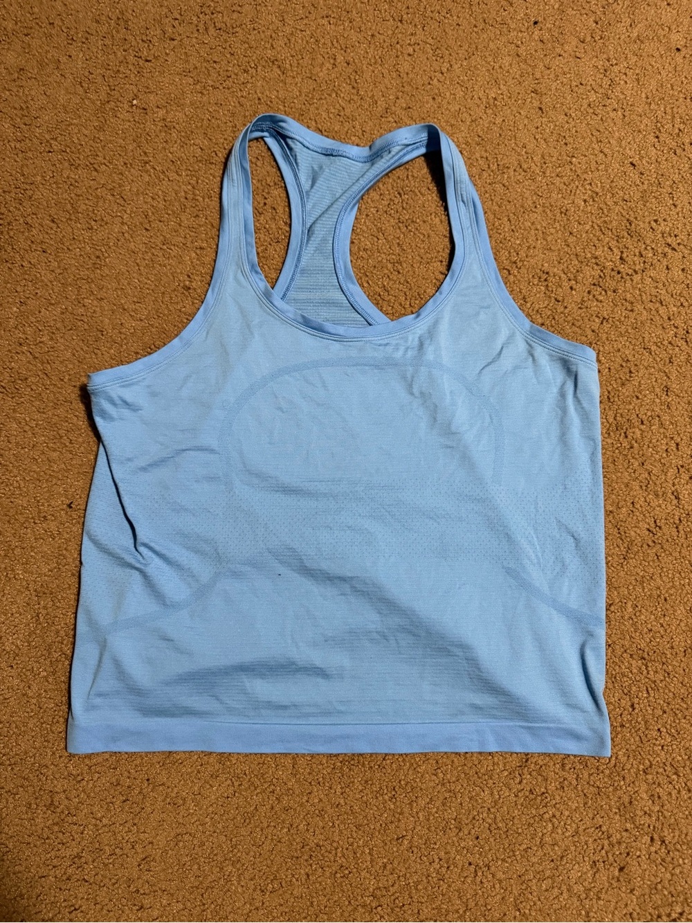 Women’s Lululemon Light Blue Racerback Tank Top